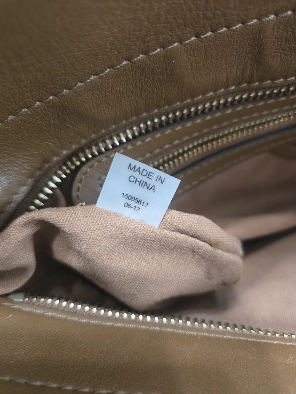 Tory Burch smooth brown